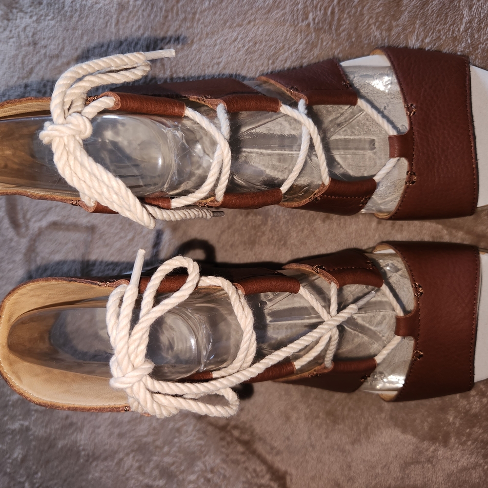 Brown Leather Women's Shoes